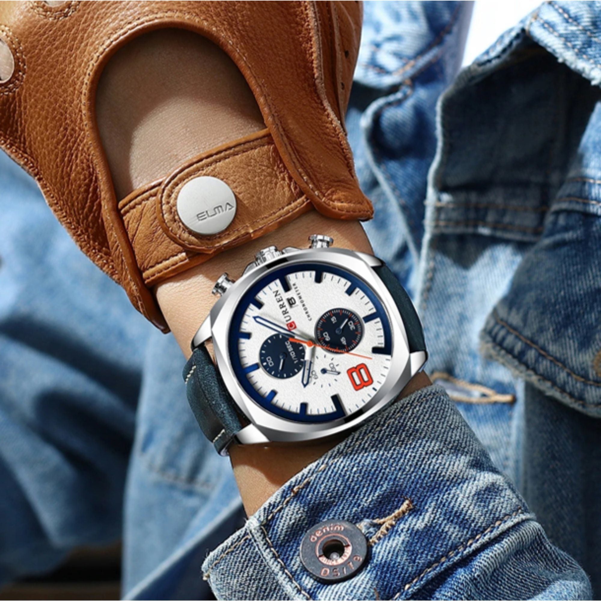 Chronograph Herren Uhren Analog 8324 Chronograph Herren Uhren Analog 8324